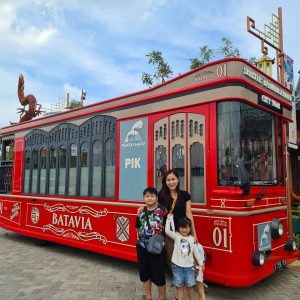 Batavia Tram, wahana wisata berkeliling PIK